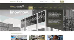 Desktop Screenshot of neoconstruct.com.au
